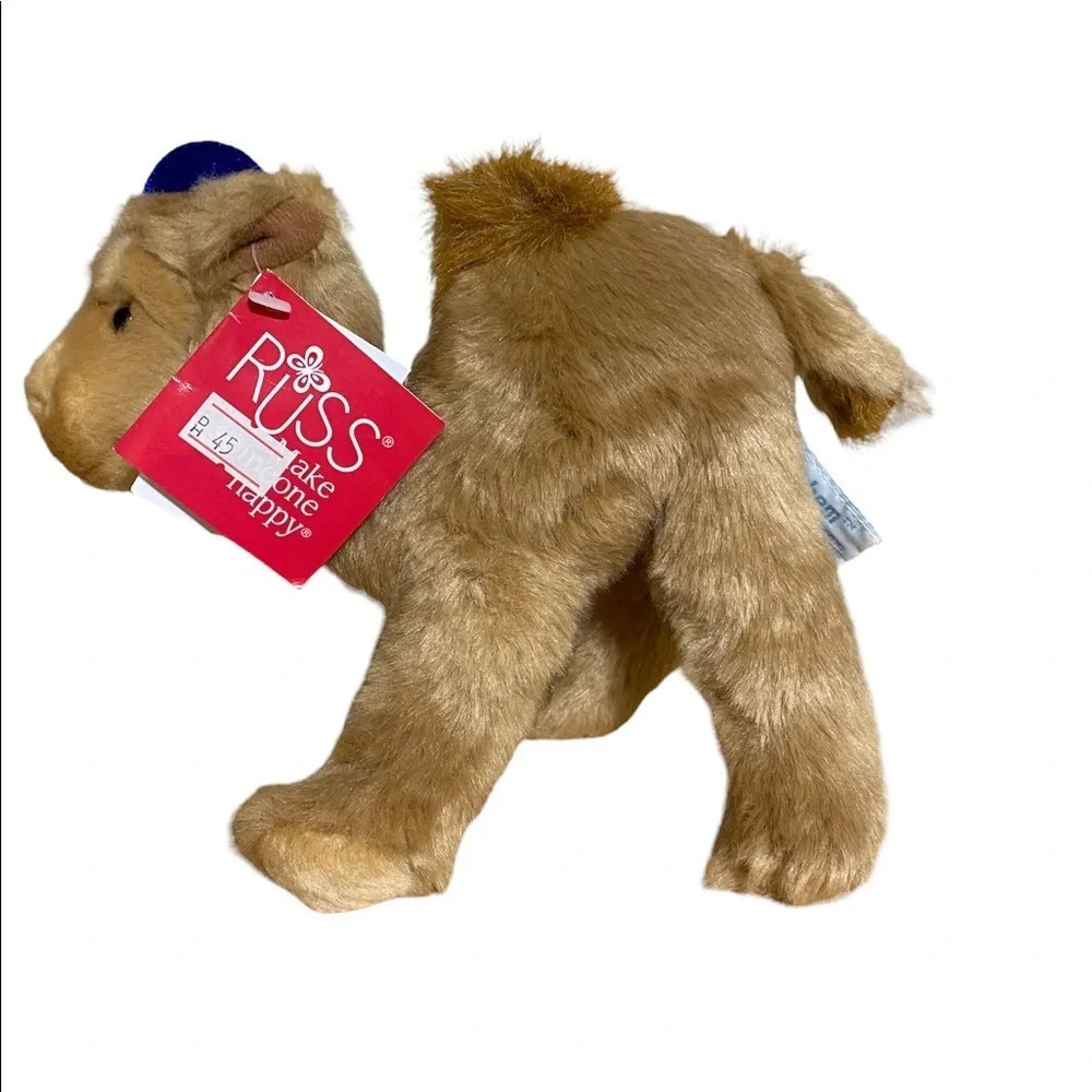 Vtg NWT Russ Menachem Camel